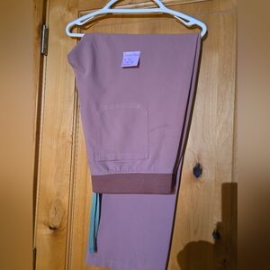 Figs XLT Mineral Mauve Livingston scrub pants